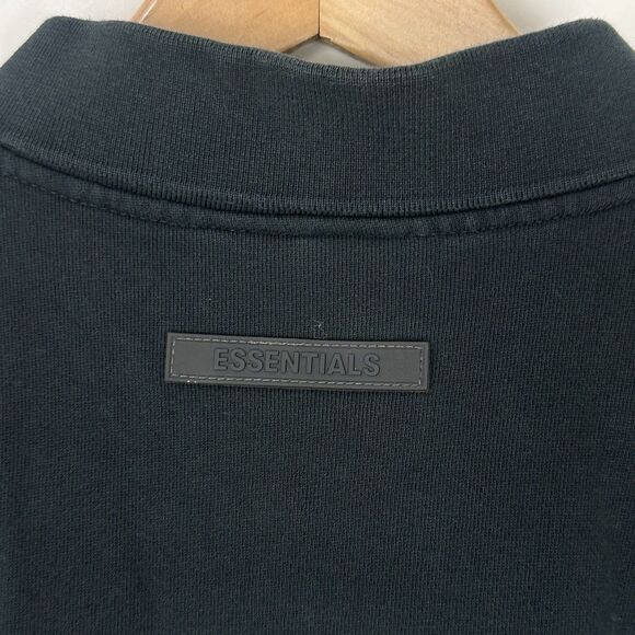 Fear Of God Essentials Polo Long Sleeve Mens Size Small  Oversized Boxy Fit - Picture 8 of 11